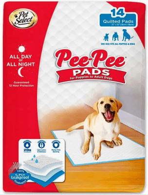 Pee Pee Paños de entrenamiento – Adultos y cachorros 14und
