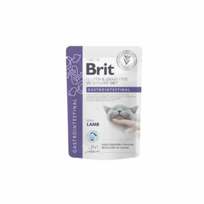 Brit GF Vet Diet Cat Pouch Fillets in Gravy Gastrointestinal 85gr