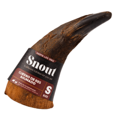 SNOUT CUERNO DE RES AHUMADO - SMALL