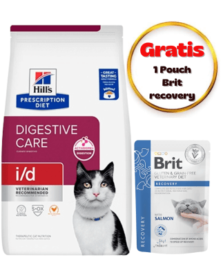 Hills PD Feline Digestive I/D Dry 1.8kg - Pack cuidado