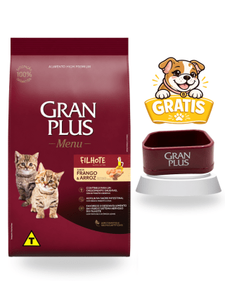 Gran Plus Gato Cachorro Pollo 1kg - Súper pack
