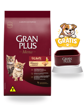 Gran Plus Gato Cachorro Pollo 3kg - Súper pack