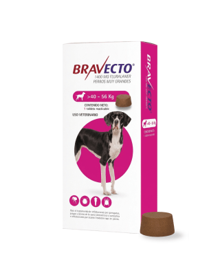 Bravecto 40 a 56 Kg (1400 mg)