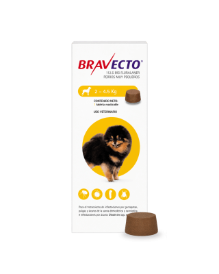 Bravecto 2 a 4.5kg (112.5mg)