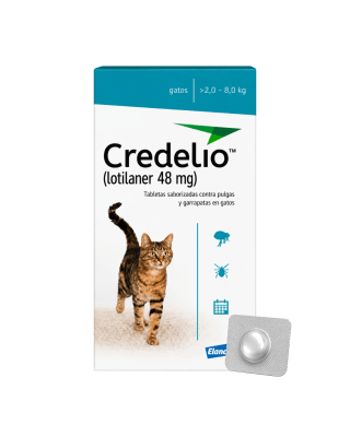 Credelio Gato De 2 A 8kg (48 Mg) x 1 Tableta