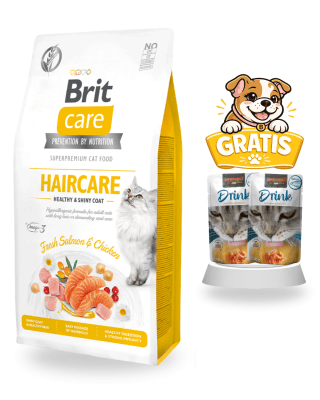 BRIT CARE CAT HAIRCARE HEALTHY & SHINY COAT - Promo Drink