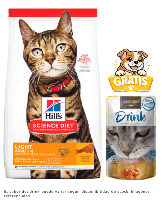 Hills SD Feline Adult Light 3.2kg + 1 drink gratis