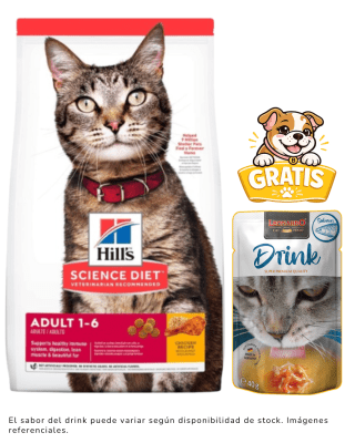 Hills SD Feline Adult Optimal Care 1.8kg + 1 drink gratis