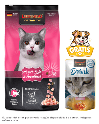 Leonardo Adulto Light 7.5kg + 1 drink gratis
