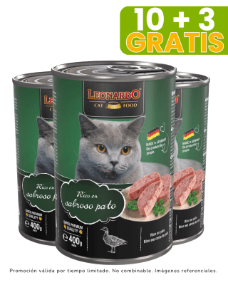 Leonardo Quality Selection Pato - 400gr promoción 10 + 3 gratis