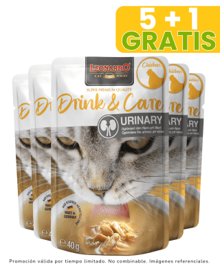 Leonardo Drink & Care Urinary 40gr promoción 5 + 1 gratis