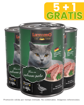 Leonardo Quality Selection Pato - 400gr promoción 5 + 1 gratis