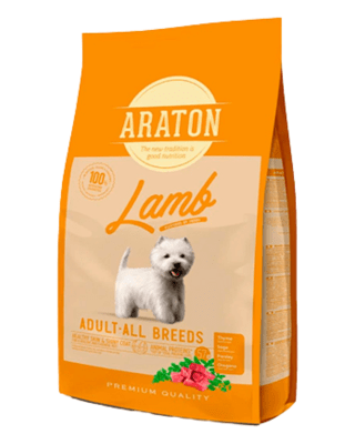 Araton Dog Adulto All Breed Cordero 3kg