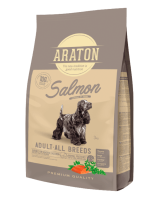 Araton Dog Adulto All Breed Salmón 3kg