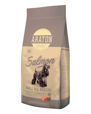 Araton Dog Adulto All Breed Salmón 15kg