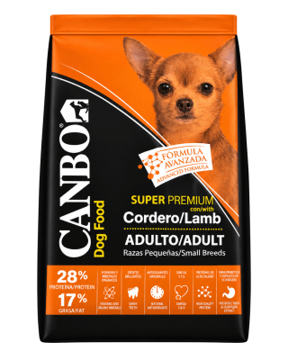 Canbo Adulto Super Premium con Cordero - Razas Pequeñas 7kg