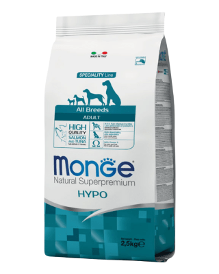 Monge Canine Hypoallergenic Salmón y Atún 2.5kg