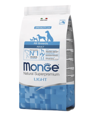 Monge Canine adult salmón Light 12kg