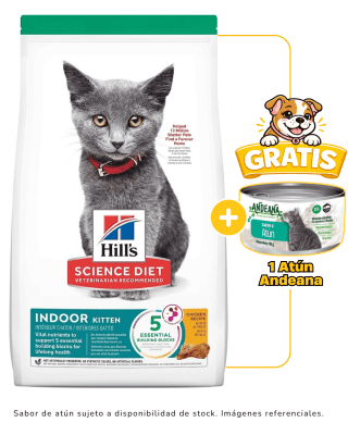 Hills SD Kitten Indoor 1.6 Kg + 1 lata Andeana gratis