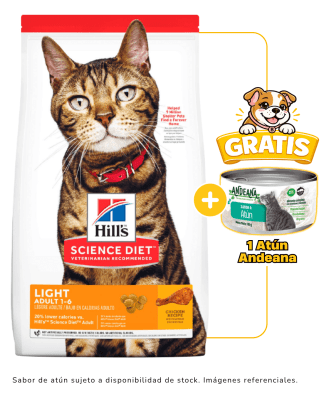 Hills SD Feline Adult Light 3.2kg + 1 lata Andeana gratis