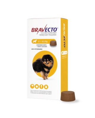 Bravecto 2 a 4.5 Kg (112.5mg)