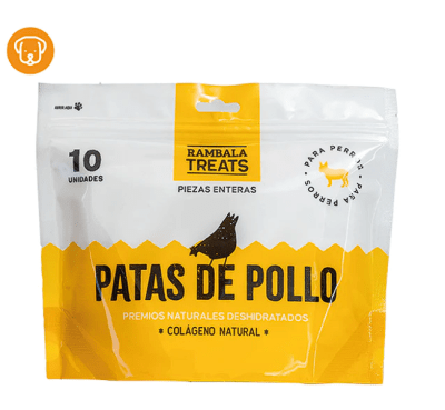 RAMBALA PATAS DE POLLO DESHIDRATADAS 10 UD.