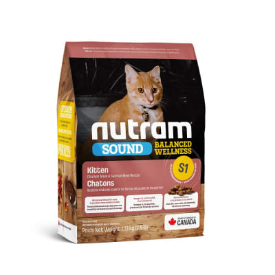 S1 NUTRAMM DRY SOUND KITTEN 1.13kg