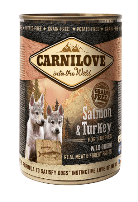 Carnilove salmon & turkey for puppies 400 gr