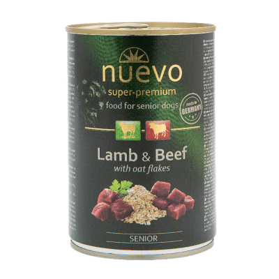NUEVO SP PERRO SENIOR CORDERO & CARNE 400gr