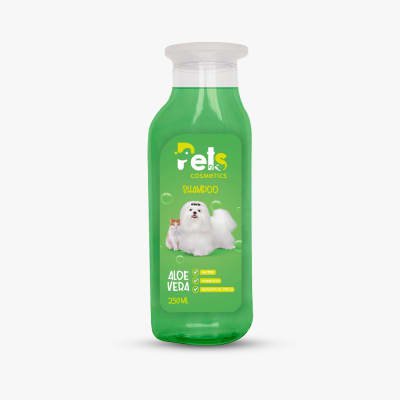 Shampoo Pets Cosmetic de Aloe Vera - 250ml