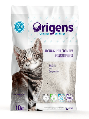 Arena Origens Super Premium sin aroma 10kg