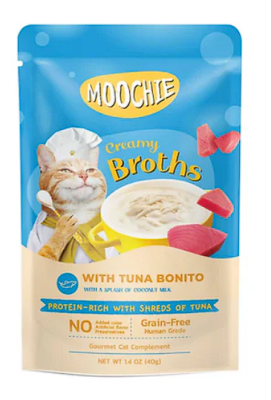 MOOCHIE SOPITAS CREMOSAS CON ATÚN Y BONITO - 40gr