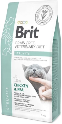 BRIT GF VET DIETS CAT STRUVITE 5kg