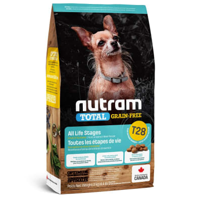 T28 NUTRAM TOTAL GRAIN FREE - SALMÓN & TROUT SMALL DOG 2kg