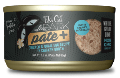 Tiki Cat After Dark Pate Chicken & Quail Egg 80gr