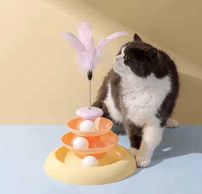 Torre Pluma - Juguete para gato