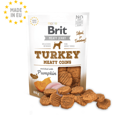 Brit Jerky Snacks Turkey Meaty 80gr