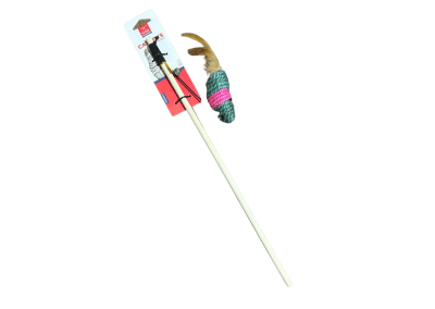 Nunbell Juguete de varita para gato