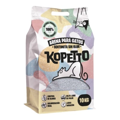 Kopetto Arena para Gatos de Bentonita 10kg