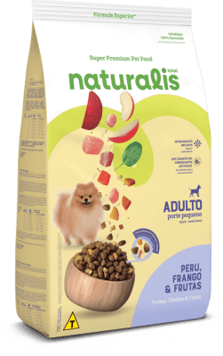 Naturalis Adulto Pollo, Pavo y Frutas para raza pequeña 15kg