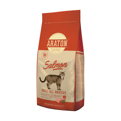 Araton Cat Adult All Breed Salmón 15kg