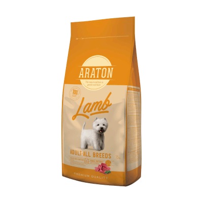 Araton Dog Adulto All Breed Cordero 15kg