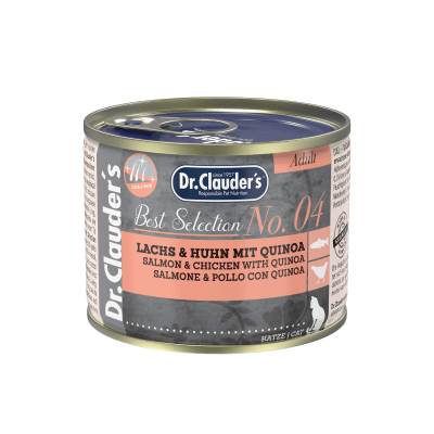 Dr. Clauders Cat Adult BS #04 (salmón y pollo con quinua) - 200gr