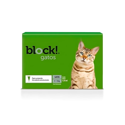 Block Gatos de 4kg a 8kg (1ml)