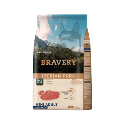 BRAVERY IBERIAN PORK MINI ADULT SMALL BREEDS 2kg