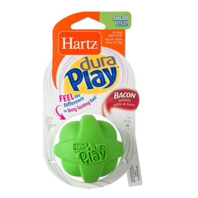 Hartz dura play pelota aroma Bacon Talla Small