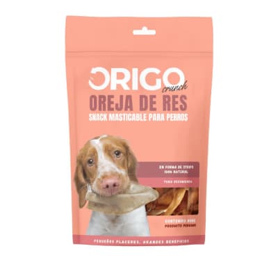 Origo Crunch Oreja de Res 80gr
