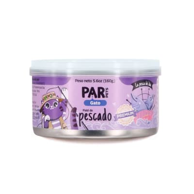 Par Pets gato paté de Pescado 160gr