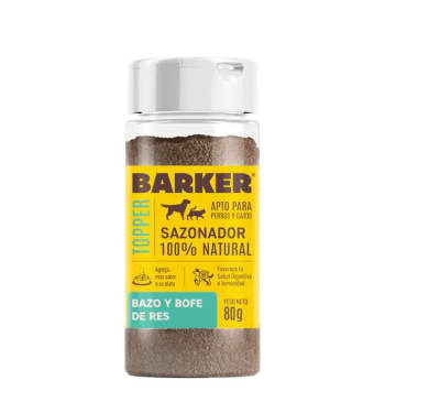 Barker sazonador bazo y bofe de res 80gr