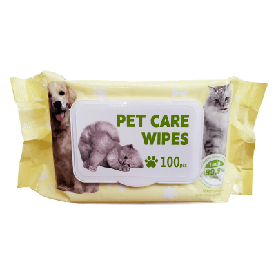 Toallitas húmedas para mascotas - 100 toallitas